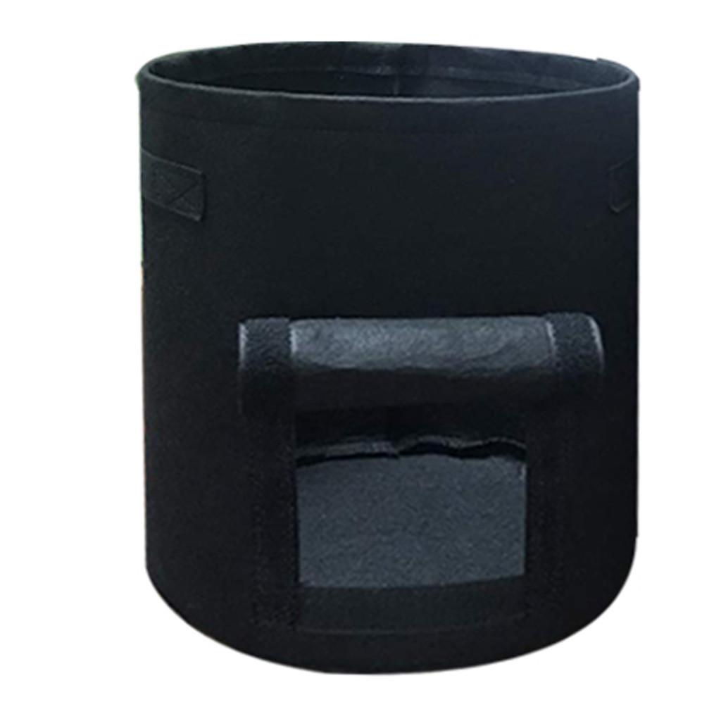 3Pcs Plant  Bags Nonwoven Cloth Pot Gardening Vegetable,Potato Planter Bag