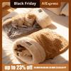 Thickened Semi-enclosed Cat Sleeping Bag Warm Windproof Pet Cozy Cave Comfortable Soft Cat Nest Bed Indoor