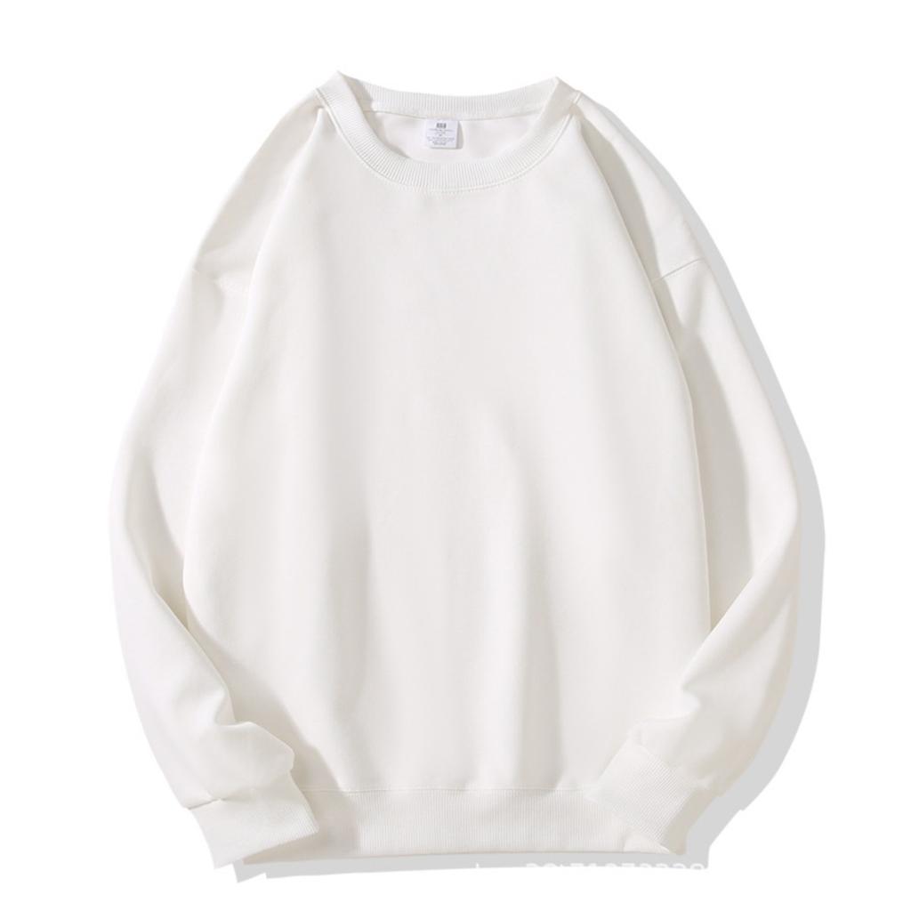 Men's and Women's Round Neck Hoodie Autumn and Winter New Item Japanese and Korean Lazy Loose Women's Top Comfortable Casual Student Hoodie