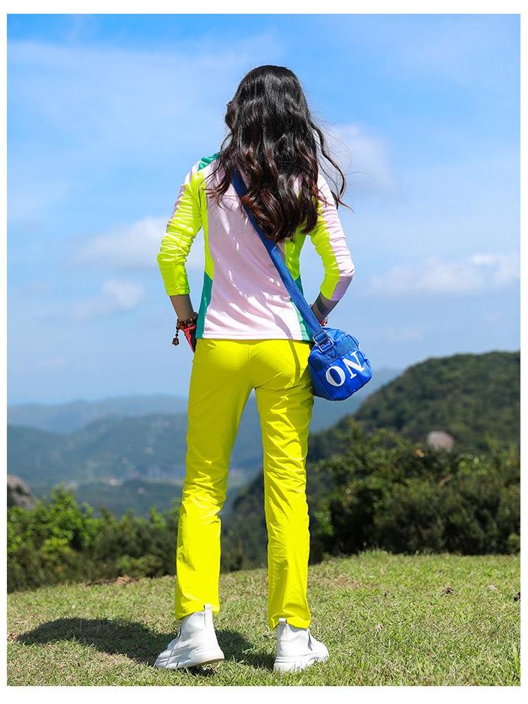 Women's Quick-Dry Long-Sleeve Outdoor Sun Protection Shirt for Running, Hiking, and Climbing