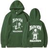 Death Row Records Album Merch Hoodie Snoop Dogg Langarm Streetwear Damen Herren Kapuzenpullover Modekleidung