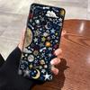 Star Moon Pattern Case for Xiaomi Redmi 9 10 12C A1 A2 Plus A4 13C A3 K40 K80 Pro 14C A5 Black Soft Phone Cover