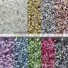 Iridescent Glass Seed Beads 1.6mm for Jewelry Making