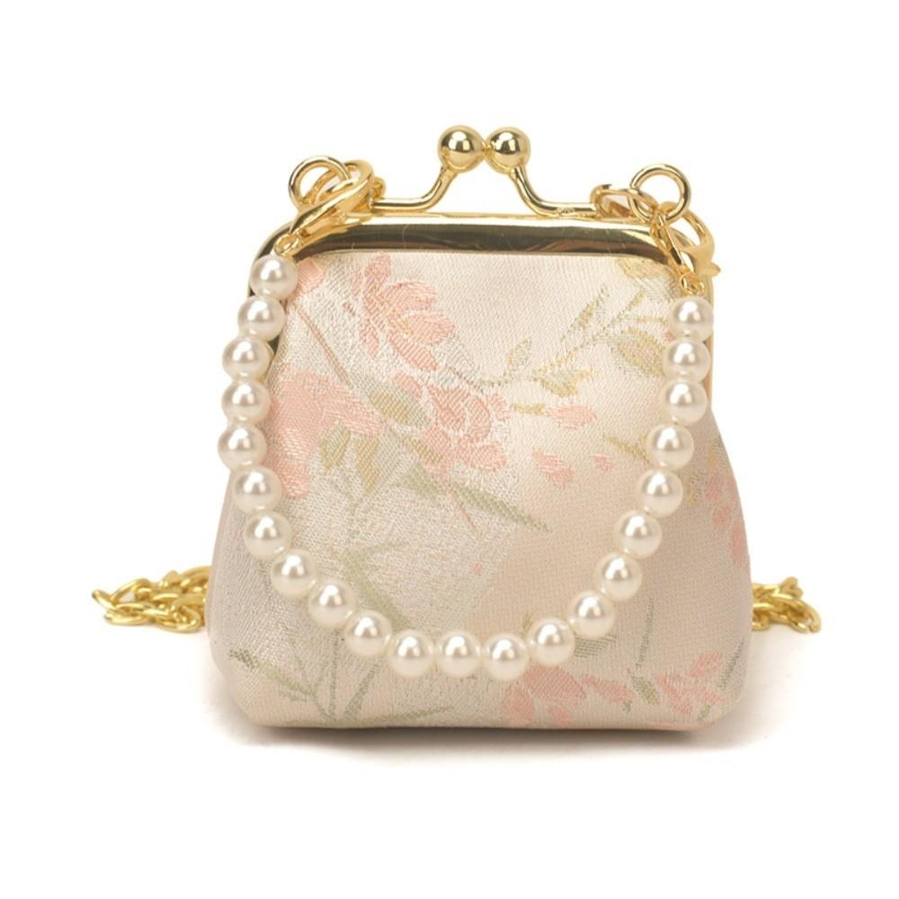 Retro Kiss Lock Crossbody Bag Embroidery Clasp Bag Fashion Chinese-style Mini Bag Wedding