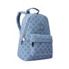 New Cotton Backpack Casual Bag Small Size Unisex Light Denim Blue JD2523163AD-001