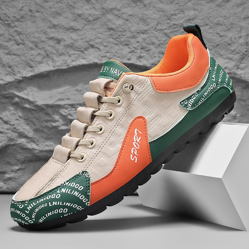 

Мужская обувь Кроссовки Повседневная обувь Роскошная Дышащая Мужская обувь для ходьбы для мужчин Кроссовки Мужская обувь Хип-хоп Уличная одежда 46 оранжевый