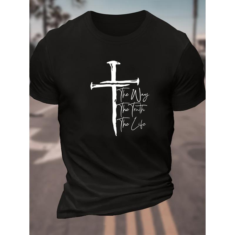 

European Size Men s Fashion Trendy Round Neck T-Shirt with Fun English Print, Humorous and Interesting, Suitable for Spring and Summer 4XL