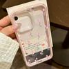 Transparent Flower Phone Case For iPhone 15 Pro Case  iPhone 16 11 12 13 14 17 Pro Max 17 Air Soft Silicone Shockproof Cover