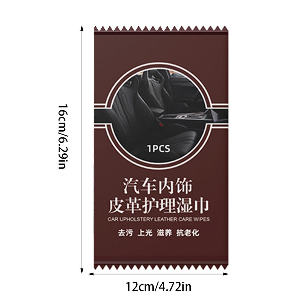 

Салфетки для кожи автомобиля Чистящее средство для кожи для салона автомобиля Удобная и эффективная чистка Салфетки для кожи для всех видов кожи вашего автомобиля