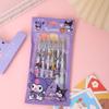 Sanrio 6pcs 0.5mm Press the pen bullet to press the neutral pen with high-value writing pen with good looking student pen Supplies Writing Tools