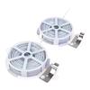 1Pc (50M) White Multi-Function Sturdy Garden Plant Twist Tie With Coated Wire