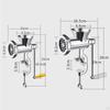 Manual Operated, Household Mince, Sausage Stuffer Filling Machine, for Beef Fish