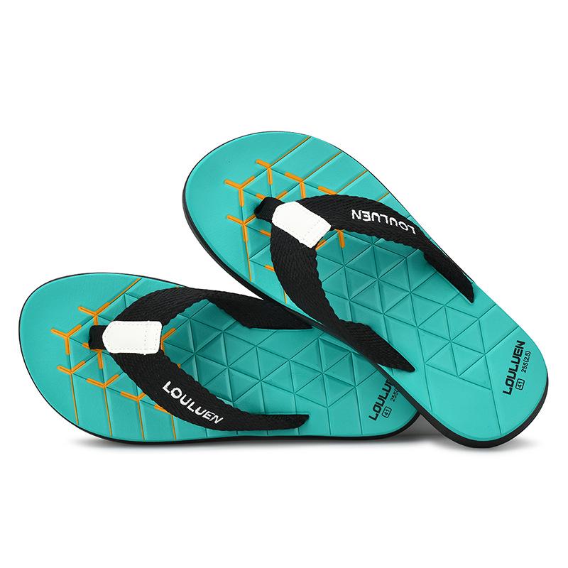 2025 Men's Non-Slip Beach Flip-Flops: Trendy Summer Sandals for Casual Outdoor Wear