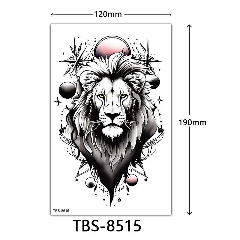 Waterproof Tattoo Sticker, Totem Character Animal Tattoo Sticker Tattoo