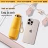 Xuriqing Mini Five-Fold Black-Coated UV Protection Pocket Umbrella
