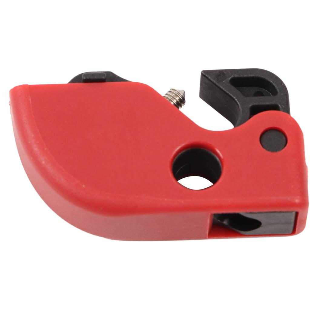 Leitungsschutzschalter-Verriegelungsvorrichtung Nylon Hochfest Universelle Passform Rote Aufklembare Leitungsschutzschalter-Sperre für Industriellen Einsatz