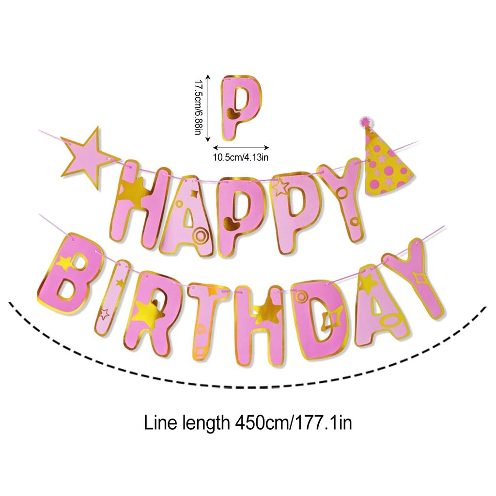 Geburtstagsbanner Geburtstag Banner Alles Gute zum Geburtstag Dekorationen Geburtstagsdekorationen Für Geburtstagsparty