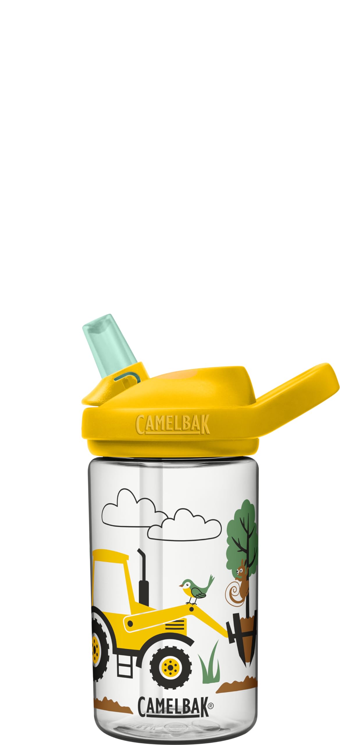 

CamelBak Eddy Plus Kids Tritan 400 мл Harikiri Retractor Поилка для детей, Легкая, Компактная, Безопасная,