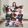 Singer TTAEYANG  Blanket  Super Soft Comfortable Plush Throw Blanket For Couch Bed Camping Flannel Bedspread Bed Cover