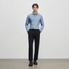 EMZ Men's Long-Sleeve Warm Business Shirt
