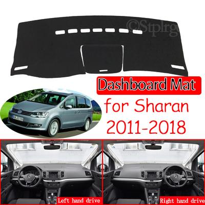 Anti-Slip Mat Dashboard Cover Pad Sunshade Dashmat Accessories 2013 2014 for VW Volkswagen Sharan 7N SEAT Alhambra 2011~2018 MK2