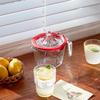 Clays Lemon Squeeze Messbecher Hitzebeständiges Glas Zitronensaftpresse Zitronenpresse