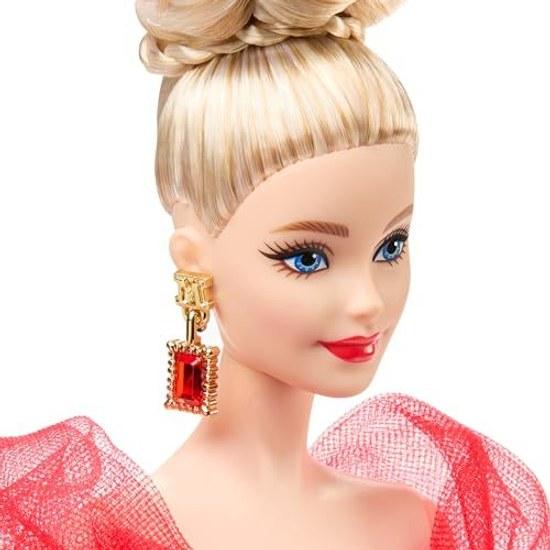 Barbie Mattel 80th Anniversary Doll Blonde Signature BLACK Dress-Up DollHouse Role PlayPretend Play Age 6 Up Red JBJ17