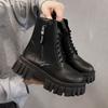 Fashion Boots Female Pastoral Floral Wind Fresh Natural Vacation Casual Fairy Wind Dating Vintage Premium