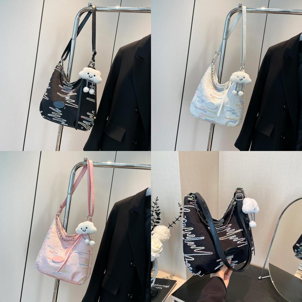 Chic And Stylish New Trendy Tote Bag For Daily Commute In Elegant Black White Pink Colors