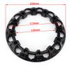 Coprimozzo Decorativo Protezione Cerchione Tappo Cerchione Copertura in Plastica Ruota da 8 Pollici Pneumatici per ATV Go-Kart Dune Buggy Quad 4 Ruote Veicolo