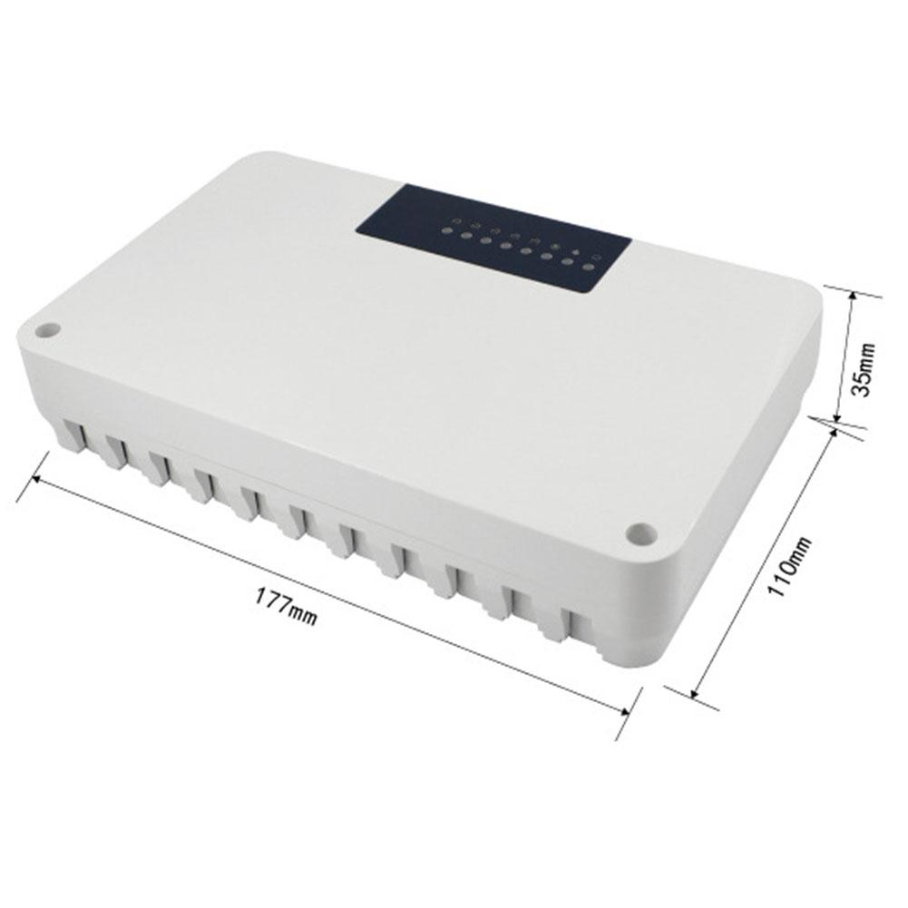 1pc 5/8 Zone Central Heating Controller Floor Hot Water System Pump Valve Actuator Heating System Intelligent Hub Controller