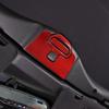 Red Carbon fiber Roof Convertible Switch Lock Trim Sticker For Corvette C6 05-13