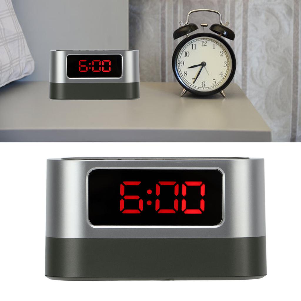 Pen Holder Alarm Clock Pen Holder Design Time Memory Time Date Temperature Display LED Clock for   Dormitory