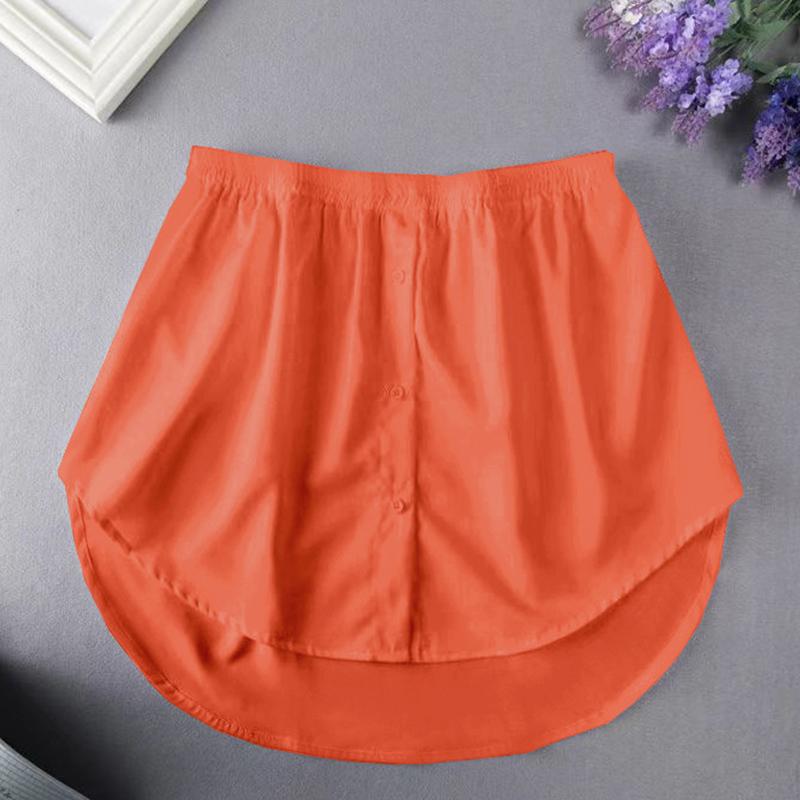 Fashion Women Adjustable Faux Top Mini Skirts Shirt Blouse Extender Layering Clothing Accessories