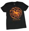 Game of Thrones New Adult TShirt  House of Dragon Targaryen Logo