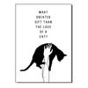 Funny Black Cat Poster Print Canvas Painting Minimalist Nordic Animal Wall Art Picture For Living Room Home Decoration Unframed