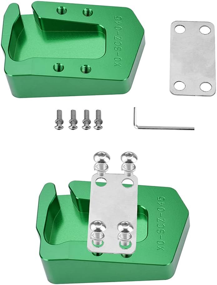 Motorcycle Brake Pedal Motorcycle Parts For Kawasaki Ninja 400 Z400 (2018-2023) ZX25R ZX4R ZX4RR Extended Plate (Red)