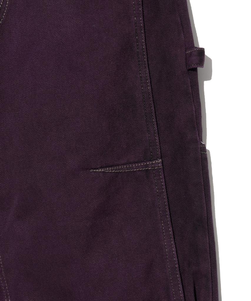 BROWNBREATH Stamp Tag Double Knee Pants - Purple