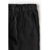 H M Regular Fit Linen Pants Black