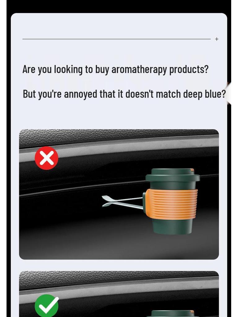 Lüftungsschlitz-Clip Auto-Halterungsadapter für Deep Blue S05/S07/SL03