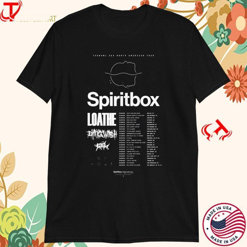 Spiritbox Loathe T-shirts black men And Women tee Size S-5XL AD210 Unisex T-Shirt S