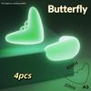 4Pcs Glow-In-The-Dark Pvc Corner Protectors Luminous Table Protectors Furniture Corner Guards & Edge Safety Bumpers Cushion