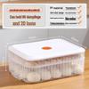 Dumpling & Wonton Freezer Storage Box for Fresh-Keeping and Quick-Freezing Noodles