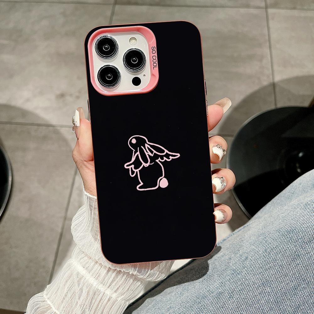 Kenia OS Mobile Cell Phone Case for iPhone 17 16 15 14 13 12 11 X XR XS 8 7 Air Pro Max Plus Translucent Pink Colorful Cover
