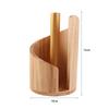 Countertop Design Wooden Paper Towel Holder Freestanding Base Freestanding Paper Roll Holder  Home