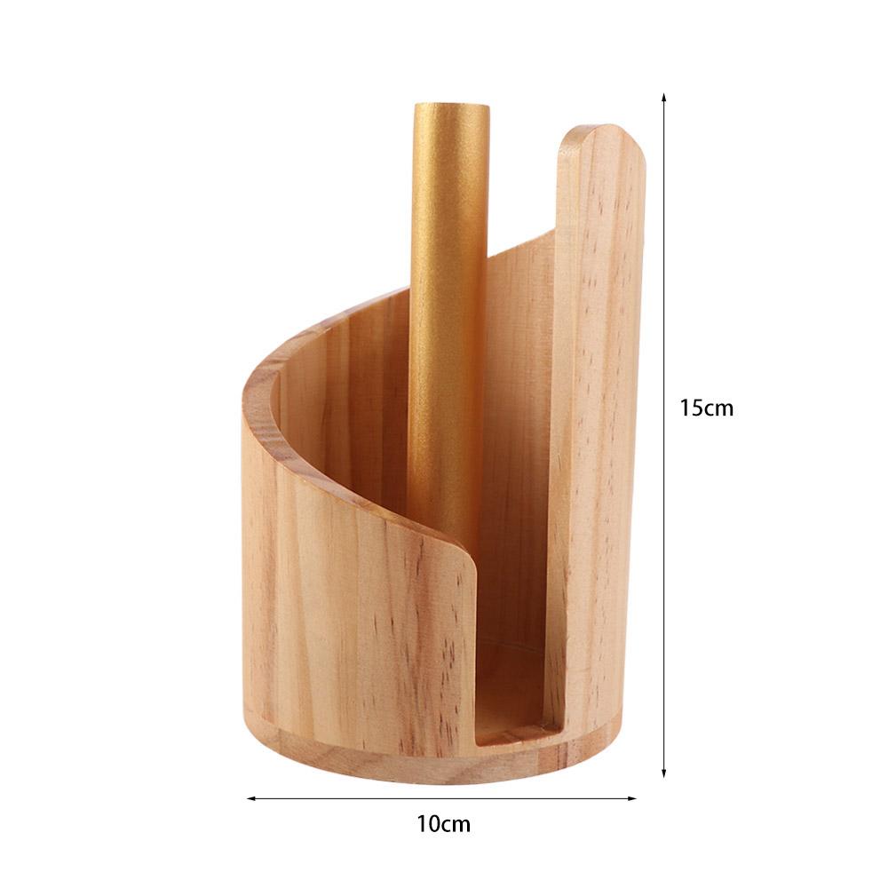 Countertop Design Wooden Paper Towel Holder Freestanding Base Freestanding Paper Roll Holder  Home
