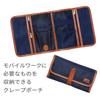 Sonic Crepe Pouch Utrim Navy UT-1276-K