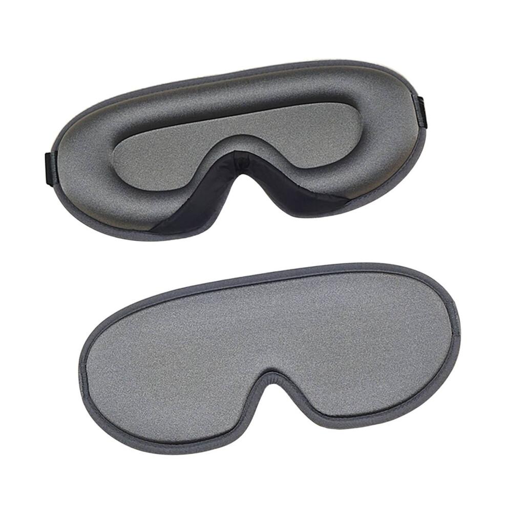 Light-blocking Sleep Mask for Women & Men, 3D Contoured Cup, Adjustable Strap