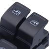 5G0959857 5G0 959 857 D Door Window Master Control Switch 5G0 959 857 D Black Replacement for SEAT Leon 2020 Power Window Switch