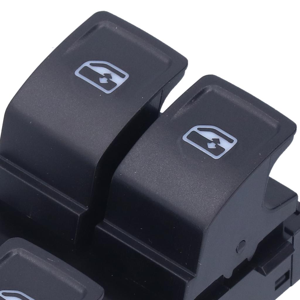 5G0959857 5G0 959 857 D Door Window Master Control Switch 5G0 959 857 D Black Replacement for SEAT Leon 2020 Power Window Switch